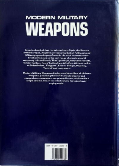 Miniatura: Modern Military Weapons (1986) By Chris Bishop and David Donald