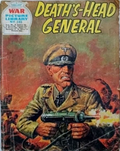 Thumbnail: War Picture Library #585 'Death's Head General' (1970)