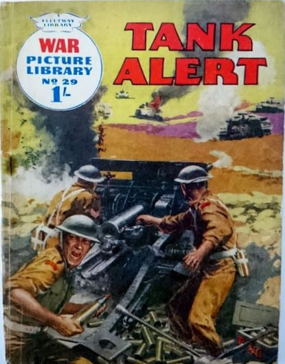 Miniatura: War Picture Library #29: 'Tank Alert' (1959)