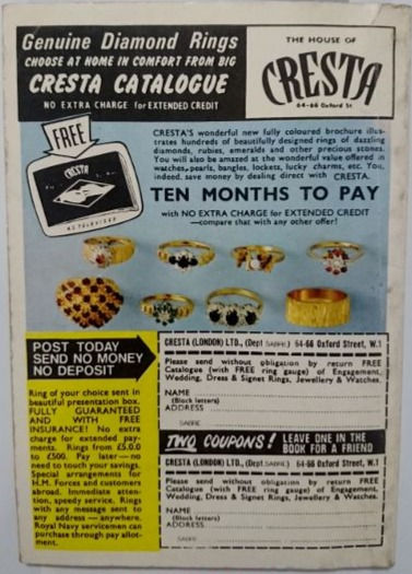 थंबनेल: Sabre Library #30 'Death Dive' (1972)