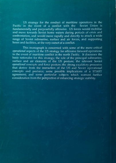 Miniatura: #79 Provocative Plans: A Critique Of U.S. Strategy For (1991) By Desmond Ball
