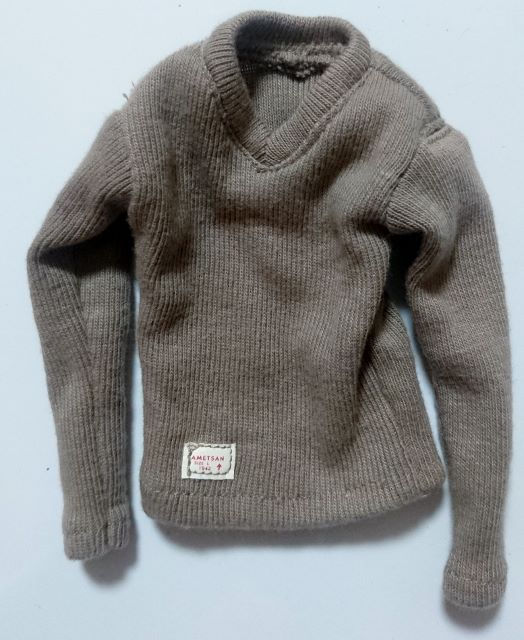 Grey Woolen Jumper (1/6 Scale)