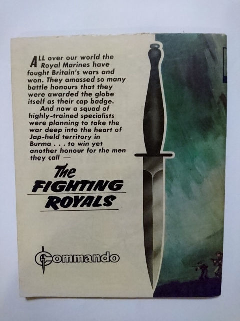 Miniatyrbilde: Commando Comic #1053: 'The Fighting Royals' (1976)
