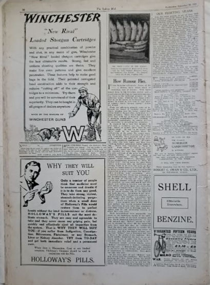 Миниатюра: The Sydney Mail War Issue No. XVI (Nov 18, 1914)