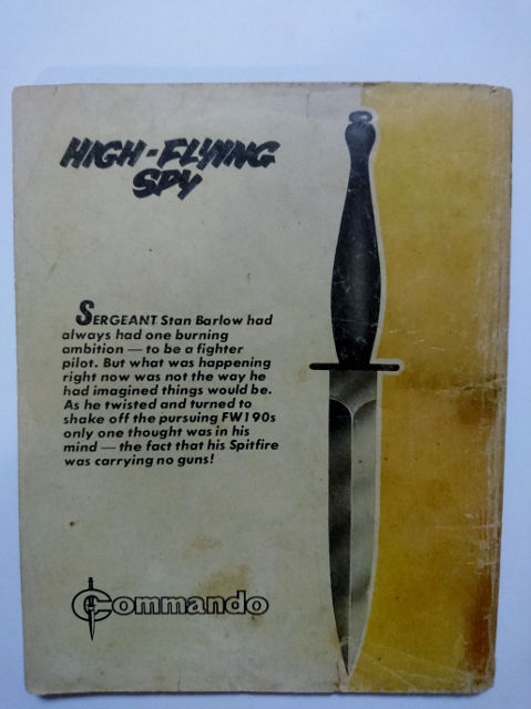 Miniatyrbild: Commando Comic #1399: 'High-Flying Spy' (1980)