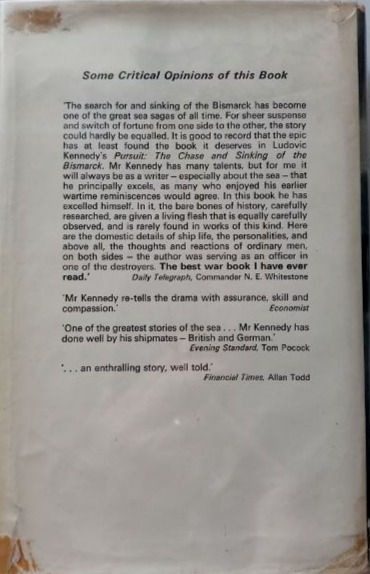 Miniatura: Pursuit: The Sinking of the Bismarck (1974, 1975) By Ludovic Kennedy