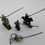 Miniatura: 3 x Metal Ancient Calvarymen Military Figurines Miniatures (1:72 Scale)