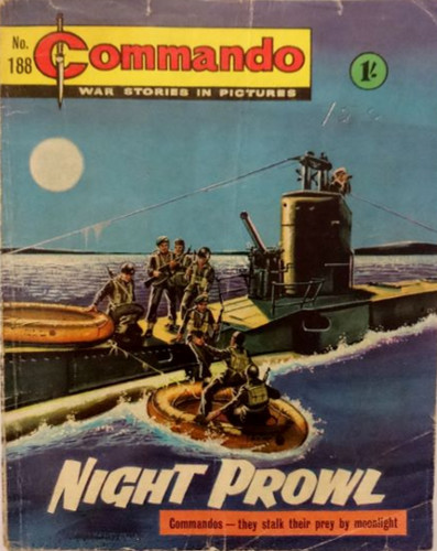 Commando Night Commando Comic #188: 'Night Prowl' (1965) | Tally Ho Chap