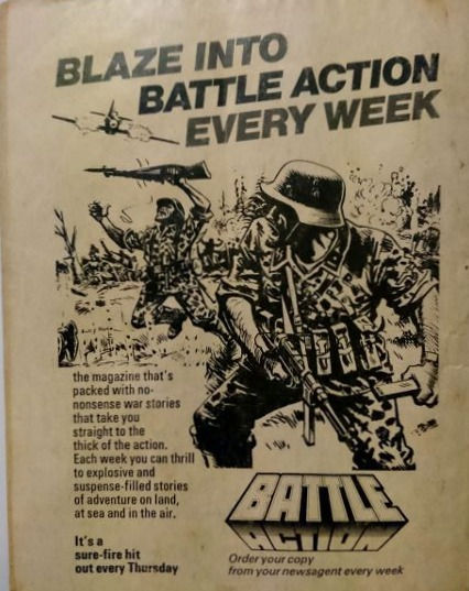 Thumbnail: Battle Picture Library #1239: 'Foxhole Glory' (1978)