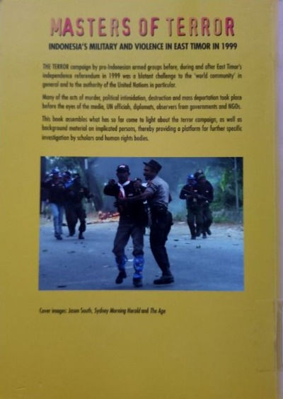 Miniatura: #145 Masters Of Terror: Indonesia's Military And Violence (2002) By H. McDonald