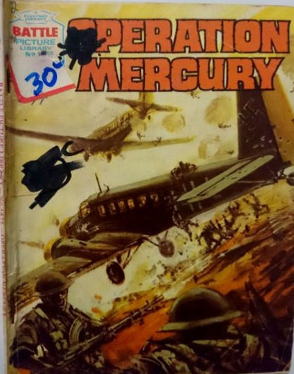 Miniatura: Battle Picture Library #1475: 'Operation Mercury' (1981)