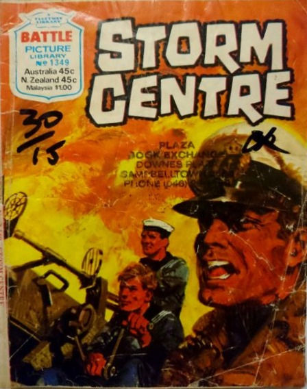Miniatyrbilde: Battle Picture Library #1349: 'Storm Centre' (1979)