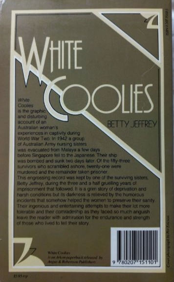 Miniature : White Coolies (1986, 1988) By Betty Jeffrey