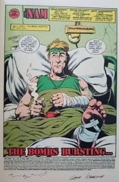 Miniatyrbilde: Marvel Comics: The 'Nam Vol.1 #18 (1988)