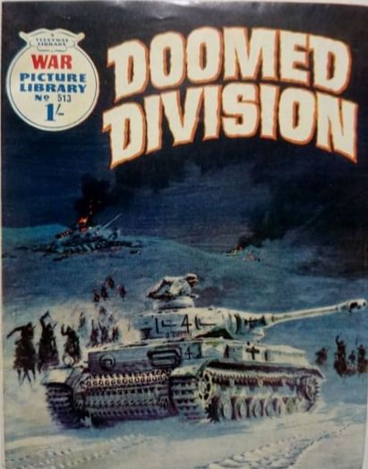War Picture Library #513 'Doomed Division' (1969)