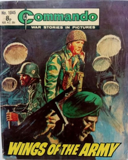 Commando Comic #1045: 'Wings of the Army' (1976)