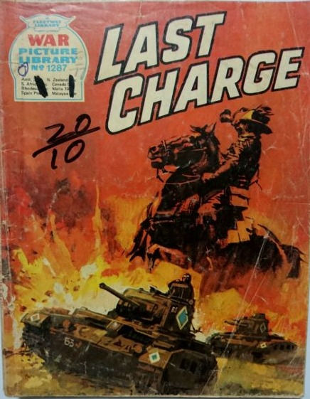 War Picture Library #1287: 'Last Charge' (1976)