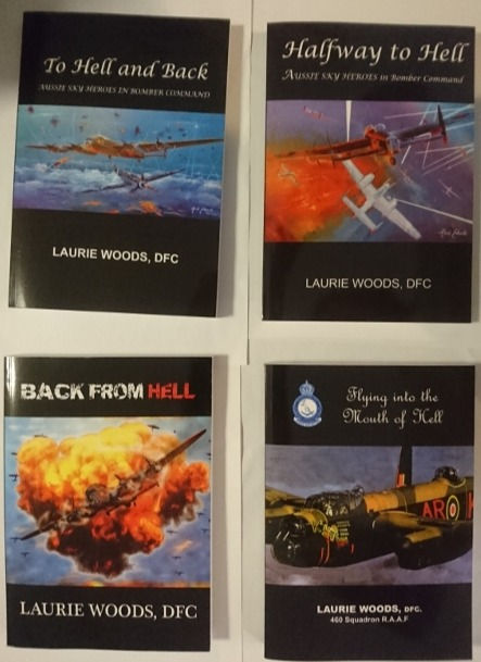 Thumbnail: The Hell Series Book Box Set (2012) Signed by Laurie Woods DFC