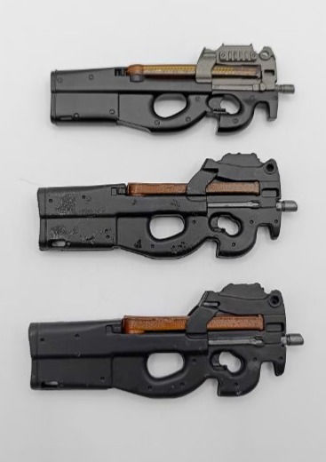 3x FN P90 Sub Machine Gun (1/6 Scale)