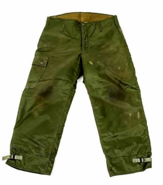 Thumbnail: Set of U.S. Navy Dark Green Nylon Extreme Weather Jacket and Pants (Size XL)