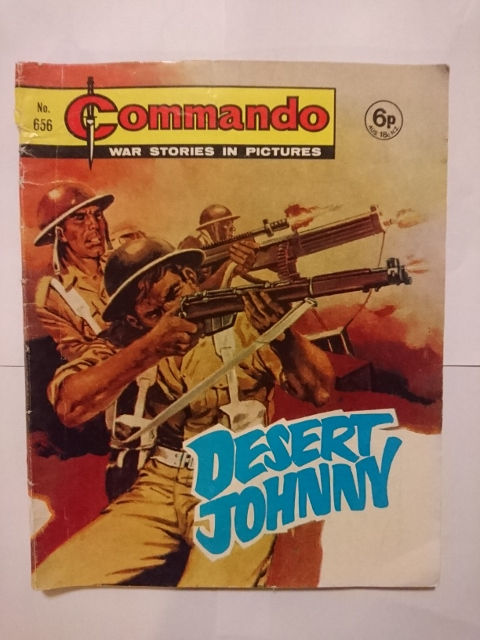 Thumbnail: Commando Comic #656: 'Desert Johnny' (1972)