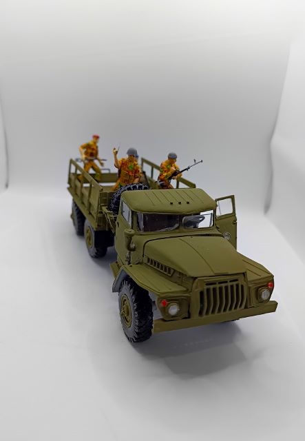 Ural-4320 Soviet Cargo Truck (1:35 Scale)