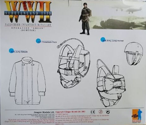 縮圖：Dragon Models: Operation Green-Fallschirm-Infantrie-Bataillon "Alois" (1/6 Scale