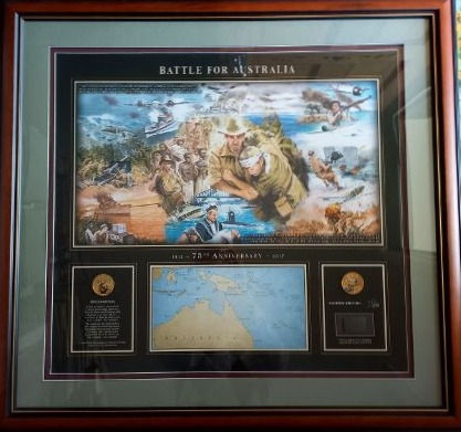 The Battle For Australia 75th Anniversary Print (2017) By Robert Todonai
