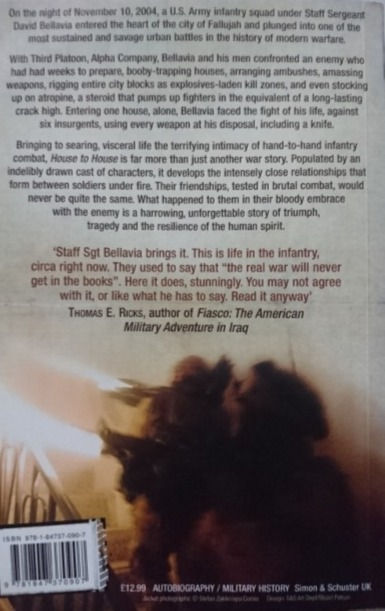 Miniatura: House to House: An Epic Memoir of War (2007) By David Bellavia