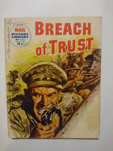 Miniaturbild: War Picture Library #346 'Breach of Trust' (1966)