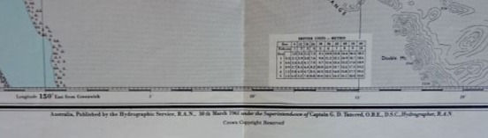 Thumbnail: Royal Australian Navy- Hydro Map of Port Clinton to Cape Palmerston (1957)