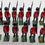 Miniatyrbilde: 16x Britains Models 54mm Metal Grenadier Guards Toy Soldier Set