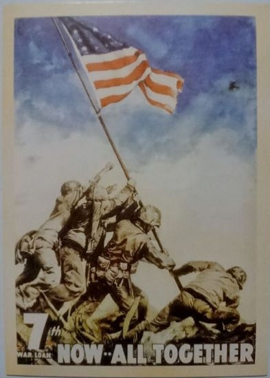 Postcard of World War Two Iconic Posters/Photos