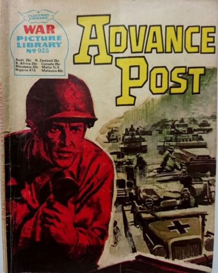 War Picture Library #925: 'Advance Post' (1974)