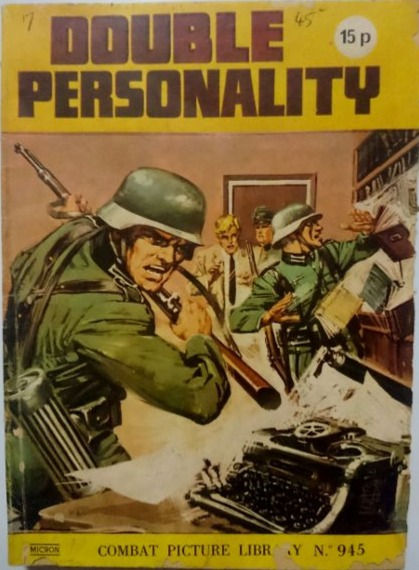 Combat Picture Library #945 'Double Personality' (1979)