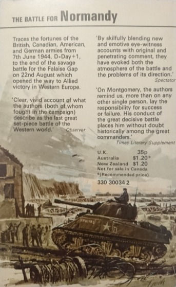 Miniaturbild: The Battle For Normandy (1965, 1972) By Eversley Belfield & H. Essame