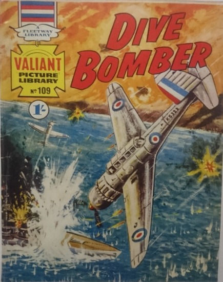 Valiant Picture Library Comic #109 'Dive Bomber' (1967)