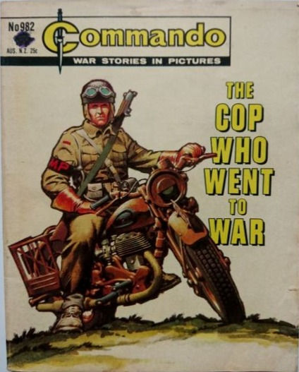 Commando Comic #982: 'The Cop Who Went To War' (1975)