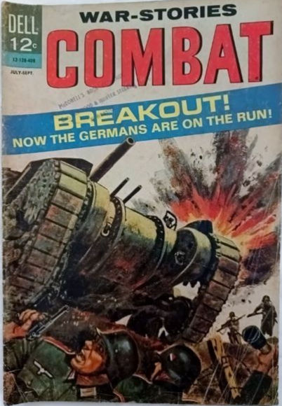 Thumbnail: Dell Comics: Combat War Stories #13 Breakout! Now The Germans Are On The. (1964)