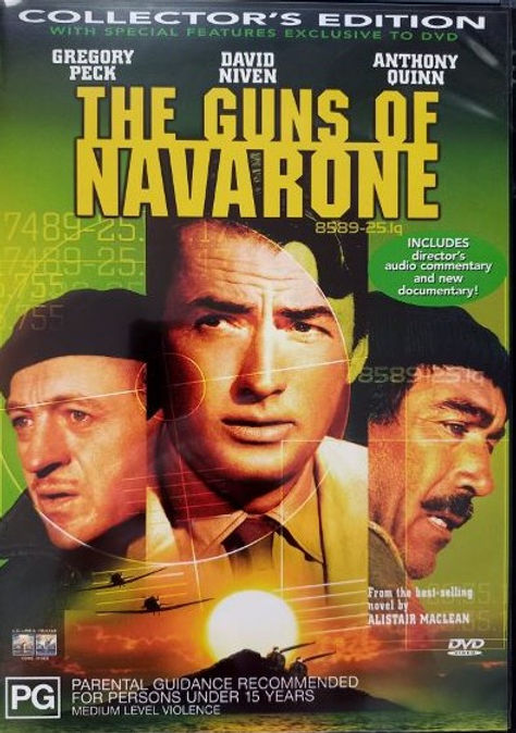 The Guns Of Navarone (1961) DVD