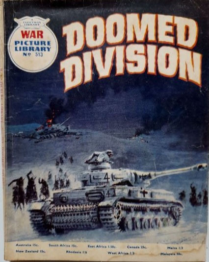 Thumbnail: War Picture Library #513 'Doomed Division' (1969)