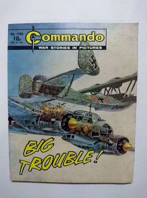 Miniature : Commando Comic #1284: 'Big Trouble!' (1979)