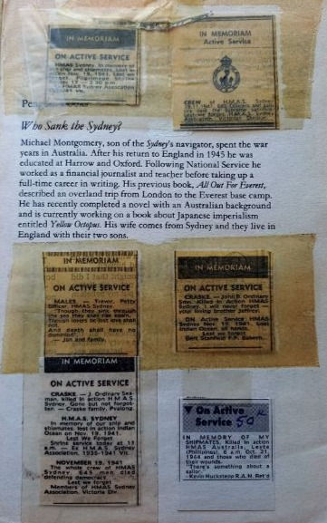 Miniatura: Who Sank The Sydney? (1981, 1983, 1985) By Michael Montgomery