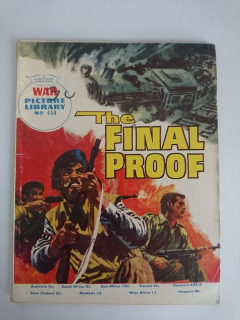 Miniaturbild: War Picture Library #458 'The Final Proof' (1968)