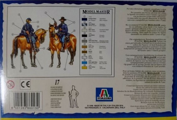 Miniatura: Italeri Models Union Cavalry- The Blue Jackets (1:72 Scale)