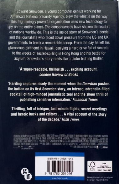 サムネイル： The Snowden Files: The Inside Story of the World's Most.. (2014) By Luke Harding