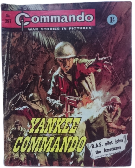 Miniatyrbild: Commando Comic #397: 'Yankee Commando' (1969)