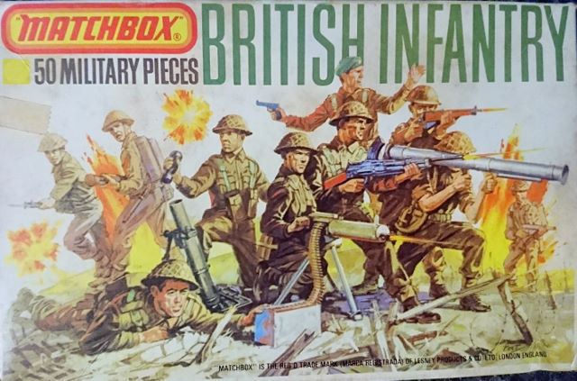 Matchbox Models WWII British Infantry (1:76 Scale)