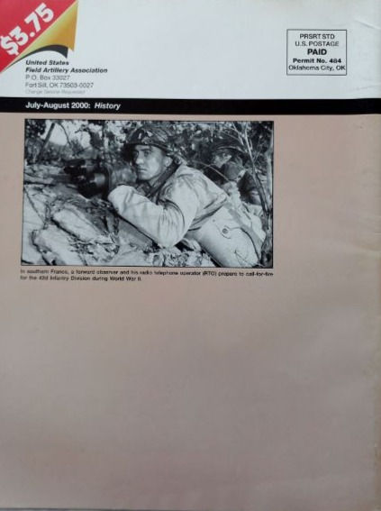 Thumbnail: FA Journal: A Professional Journal For Redlegs Vol. V #3 (2000)