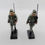 Miniaturbild: 2x Elastolin Lineol German Soldiers Marching (c.1930s)